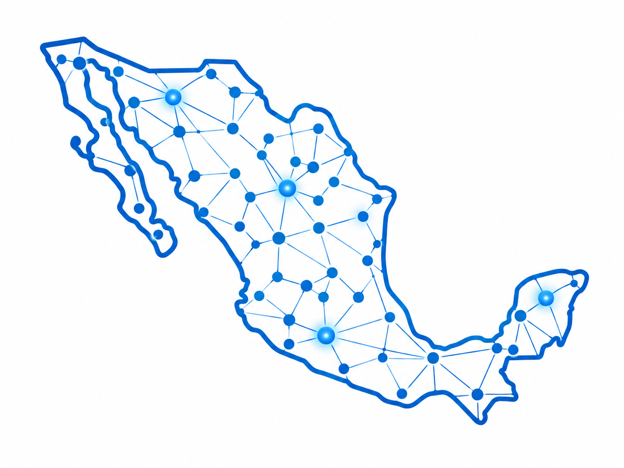 Mapa tecnológico de México